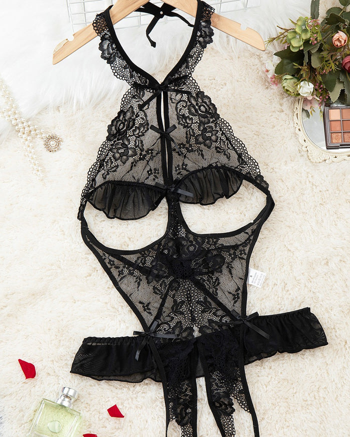 Seksowne koronkowe body