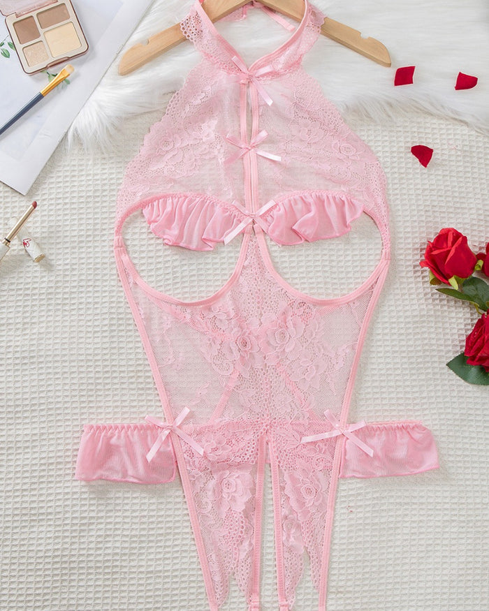 Seksowne koronkowe body