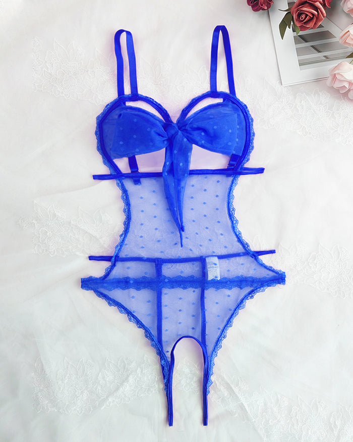 Seksowne body w groszki