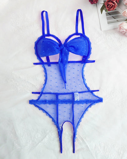 Seksowne body w groszki